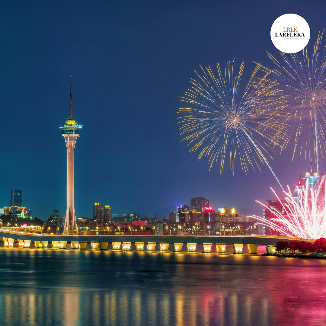 Macau Tower photo stop Macau tour package