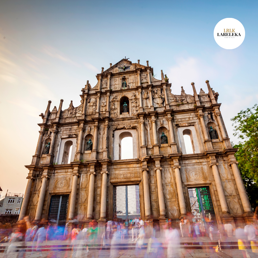 Ruins of St. Paul Macau tour package from Manila