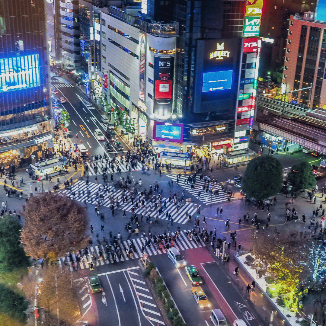 Shibuya Tokyo Japan tour package with Lareleka Travel and Tours