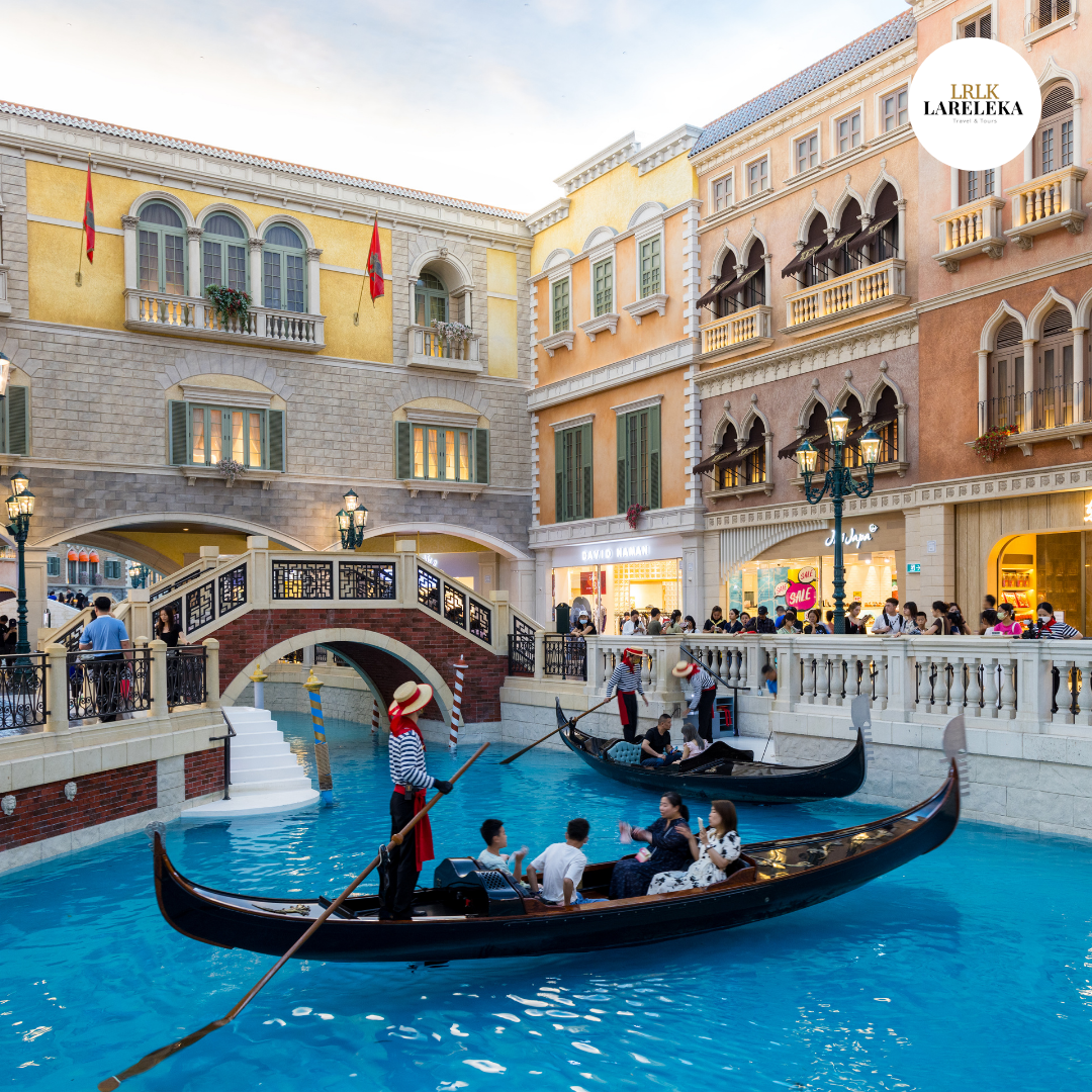 The Venetian Macau shopping and leisure